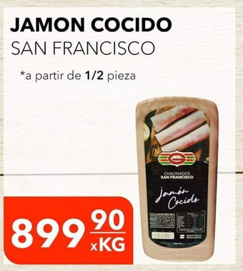 El Milagro Mayorista Jamon Cocido San Francisco oferta