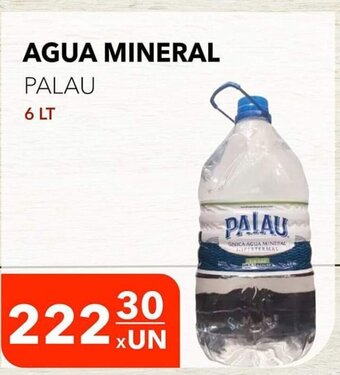 El Milagro Mayorista Agua Mineral Palau oferta