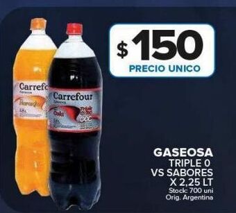 Carrefour Gaseosa carrefour x 2,25l oferta