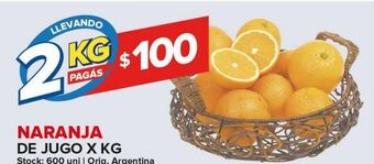 Carrefour Naranjas para jugo x 2kg oferta