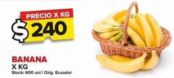 Carrefour Banana x kg oferta