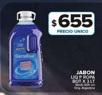 Carrefour Jabón líquido carrefour x 3l oferta