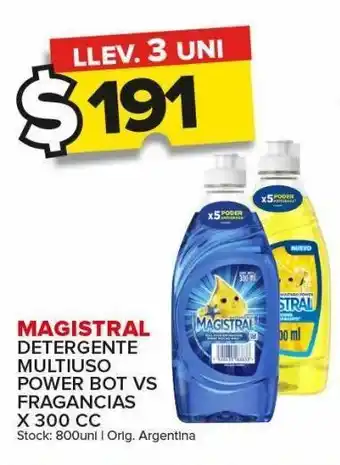 Carrefour Detergente magistral x 300cc oferta