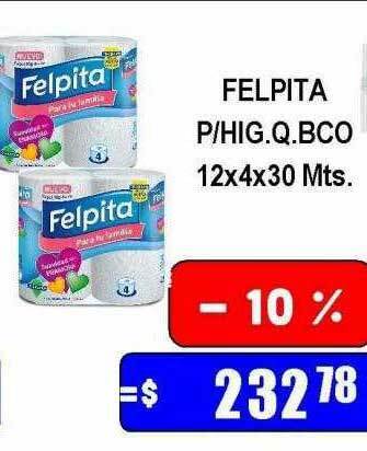 Dulcenter Felpita p hig q bco oferta