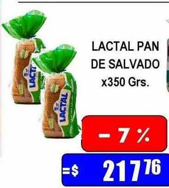 Dulcenter Lactal pan de salvado oferta