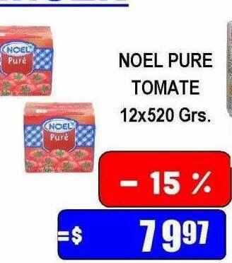 Dulcenter Noel pure tomate oferta