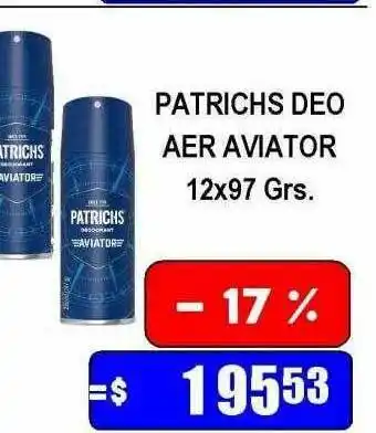 Patrichs deo aer aviator