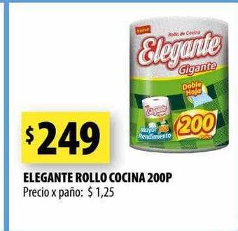 Punto Mayorista Elegante rollo cocina 200p oferta