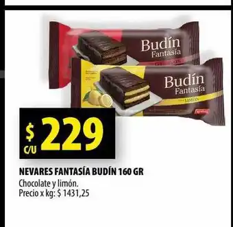 Punto Mayorista Nevares fantasía budin oferta