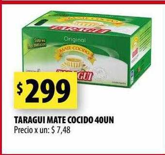 Punto Mayorista Taragui mate cocido oferta
