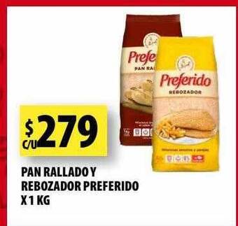 Punto Mayorista Pan rallado y rebozador preferido oferta