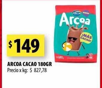 Punto Mayorista Arcoa cacao oferta