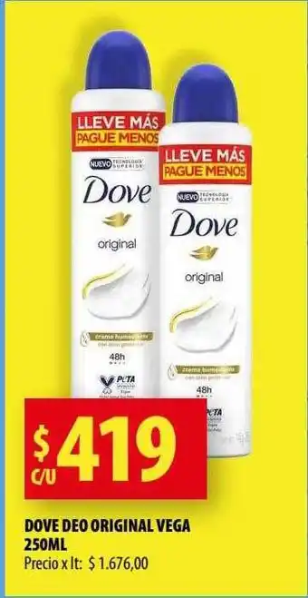 Punto Mayorista Dove deo original vega oferta