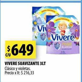 Punto Mayorista Vivere suavizante oferta