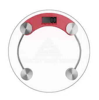Garbarino Balanza de baño kanji kjh-p2003ared roja 180kg oferta
