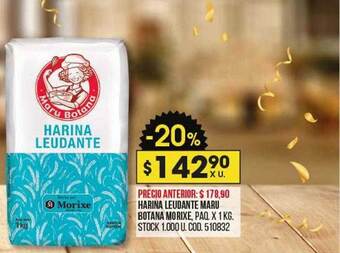 Coto Harina leudante maru botana morixe oferta