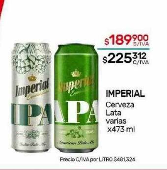 Nini Mayorista Imperial cerveza oferta