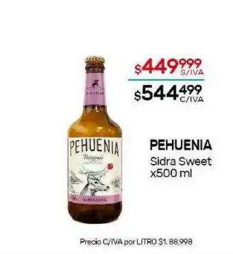 Nini Mayorista Pehuenia sidra sweet oferta