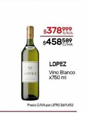 Nini Mayorista Lopez vino blanco oferta