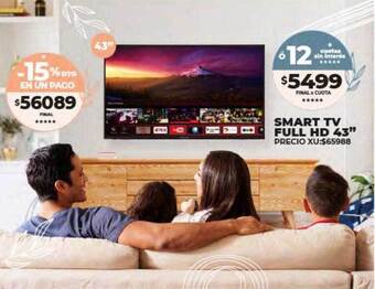 Supermayorista Vital Smart tv full hd 43 oferta