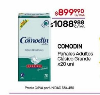 Nini Mayorista Comodin Pañales Adultos Clásico Grande x20 uni oferta