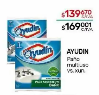 Nini Mayorista Ayudin Paño Multiuso vs x un oferta