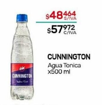 Nini Mayorista Cunnington Agua Tonica x 500ml oferta
