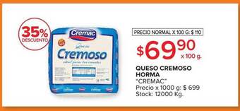 Carrefour Market Queso cremoso horma oferta