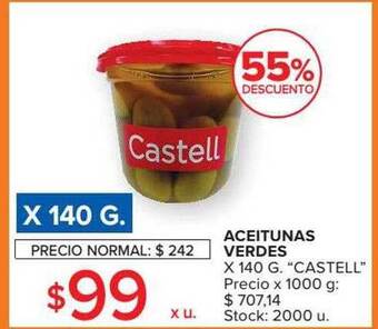 Carrefour Market Aceitunas verdes oferta