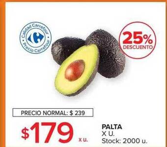 Carrefour Market Palta 25% descuento oferta