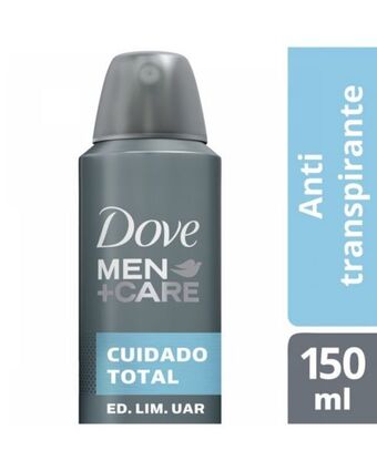 Punto de Salud Dove - men aerosol antitranspirante cuidado total x89g/150ml oferta
