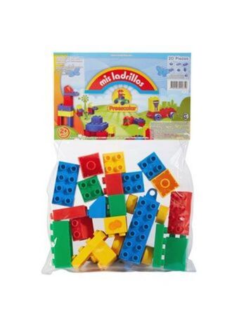 El Mundo del Juguete Mis ladrillos preescolar 20 piezas oferta