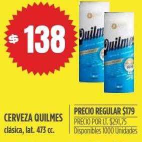 Supermercados Vea Cerveza quilmes clásica lat. 473 cc. oferta