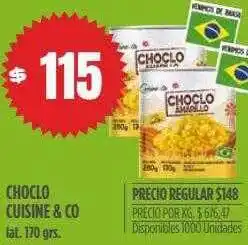 Supermercados Vea Choclo cuisine & co lat. 170 grs oferta