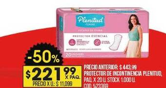 Coto Protector de incontinencia plenitud oferta