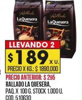 Coto Rallado la quesera oferta