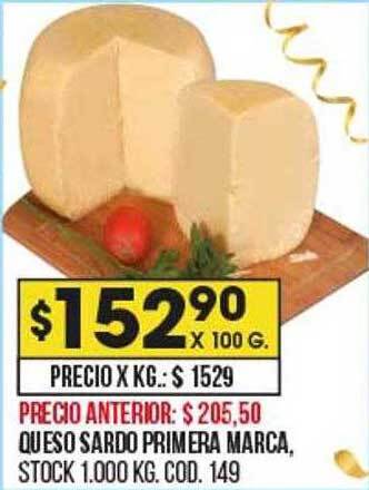 Coto Queso sardo primera marca oferta