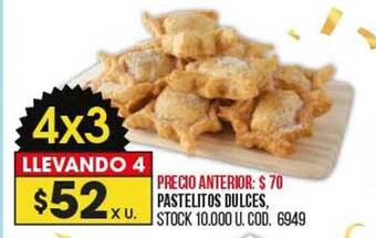 Coto Pastelitos dulces oferta