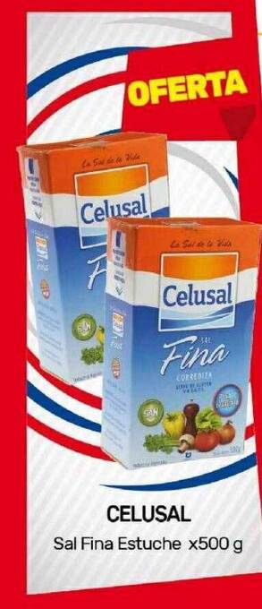 Nini Mayorista Celusal sal fina estuche oferta