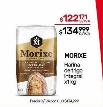 Nini Mayorista Morixe harina de trigo integral oferta