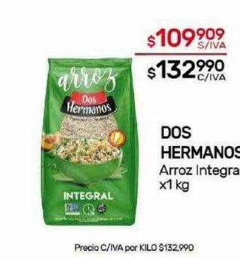 Nini Mayorista Dos hermanos arroz integral oferta