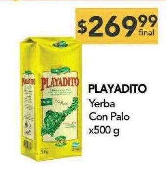 Nini Mayorista Playadito yerba con palo oferta