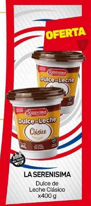 Nini Mayorista La serenisima dulce de leche clásico oferta