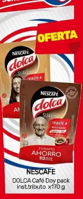 Nini Mayorista Nescafe dolca café doy pack inst tributo oferta