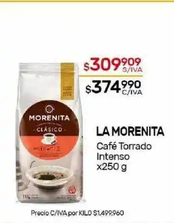 Nini Mayorista La morenita café torrado intenso oferta