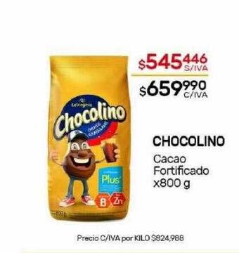Nini Mayorista Chocolino cacao fortificado oferta