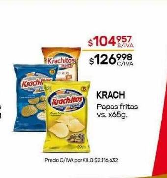 Nini Mayorista Krach papas fritas oferta