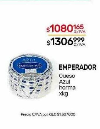 Nini Mayorista Emperador queso azul horma oferta