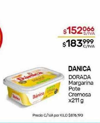 Nini Mayorista Danica dorada margarina pote cremosa oferta