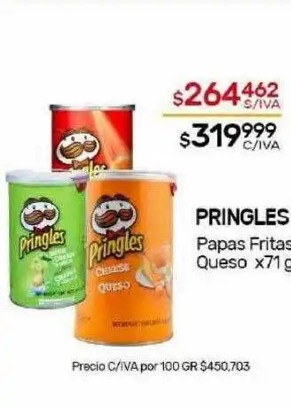 Nini Mayorista Pringles papas fritas queso oferta